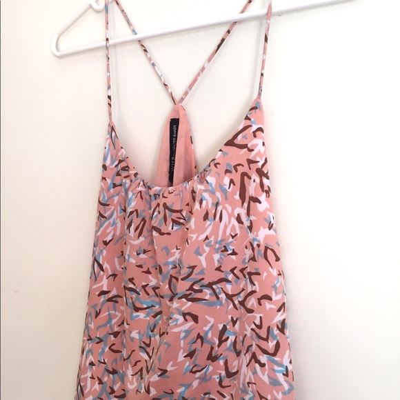 W118 Walter Baker Pink Printed Tank - Picture 5 of 5